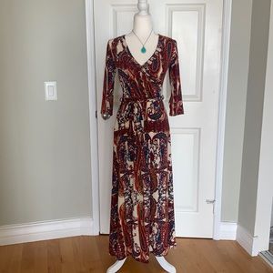 Pink blush maxi dress